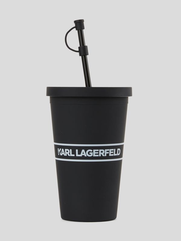 Vaso K / Essential con tapa y popote