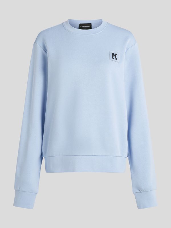 K RUBBER PATCH SWEATSHIRT