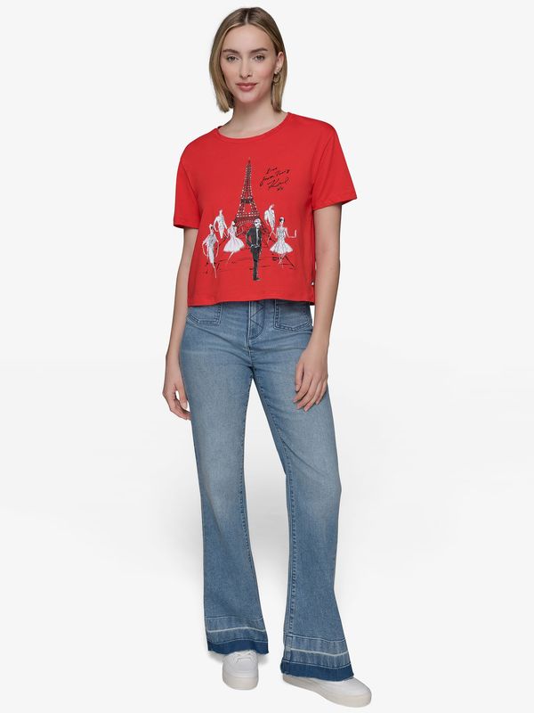 EIIFEL &amp; FAHION SKETCH TSHIRT