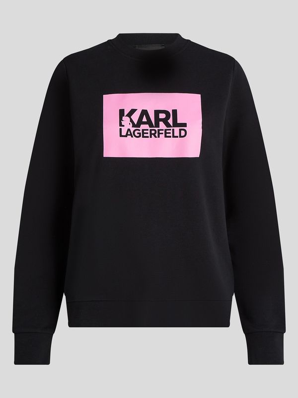 Abrigo con logo en bloque