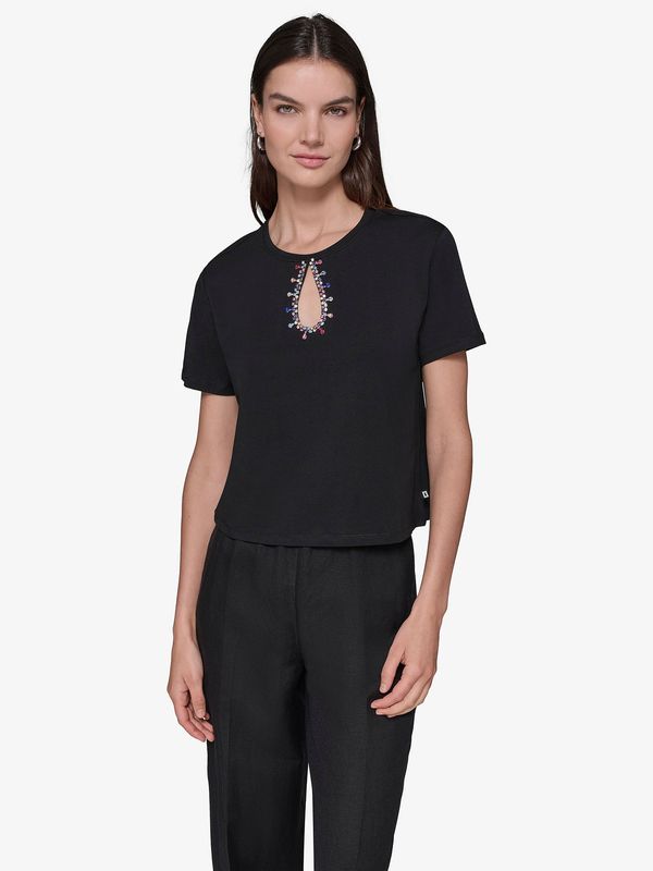 CAMISETA TEARDROP EMBELLISHED