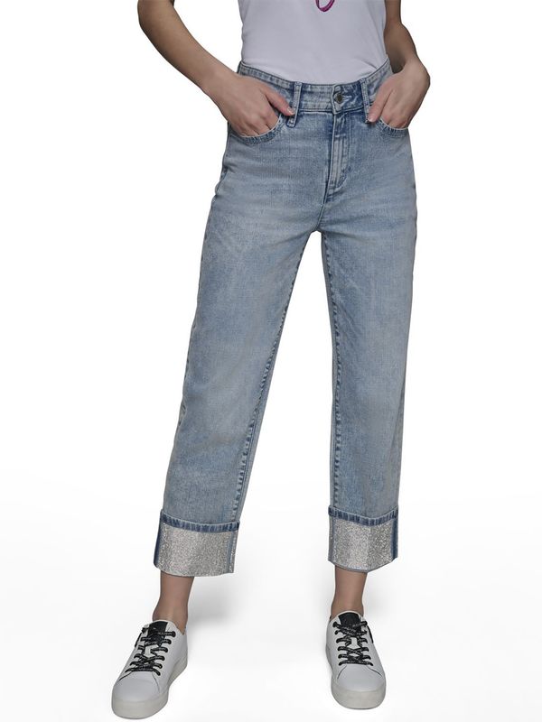JEAN HOTFIX CUFF DENIM PANT